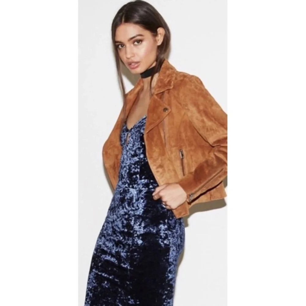 KENDALL & KYLIE Crushed Velvet Keyhole Bodycon S - Picture 2 of 6